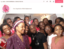 Tablet Screenshot of copebreastcancer.org